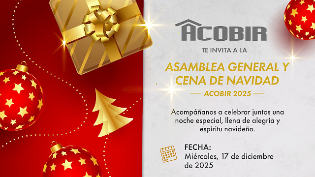 Asamblea General y Cena de Navidad ACOBIR