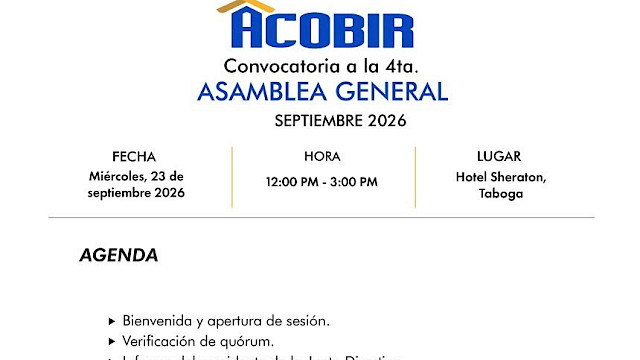 4ta. Asamblea General 2026